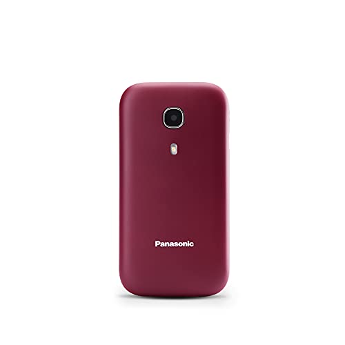 Panasonic KX-TU400EXR - Teléfono Móvil Para Personas Mayores (Botón SOS, Pantalla color TFT 2.4