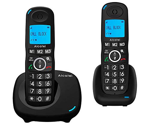 Alcatel TELEFONO DEC XL535 Duo Negro