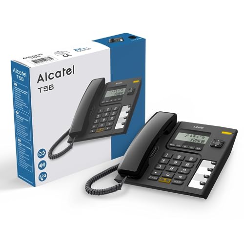 Alcatel - Temporis t56, Cable de teléfono, Negro