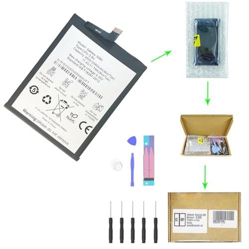 Aousavo Batería de repuesto BQ 3080 compatible con BQ Aquaris U/U Plus/U Lite con kit de herramientas gratuito