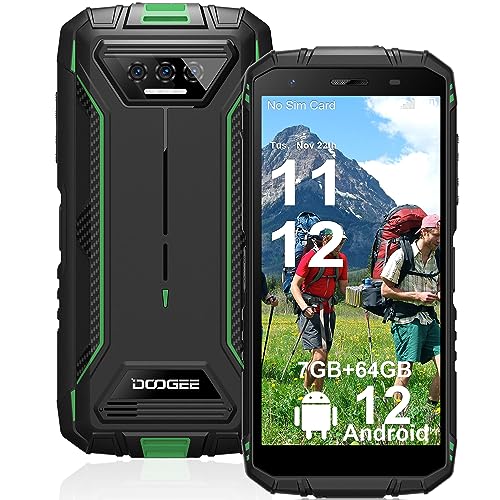 DOOGEE S41 Pro Moviles Resistente Agua y Golpes 6300mAh Batería, 7GB RAM+1TB Expandible Movil Todoterreno, Triple Cámara 13MP Telefonos Moviles Libres, 5.5